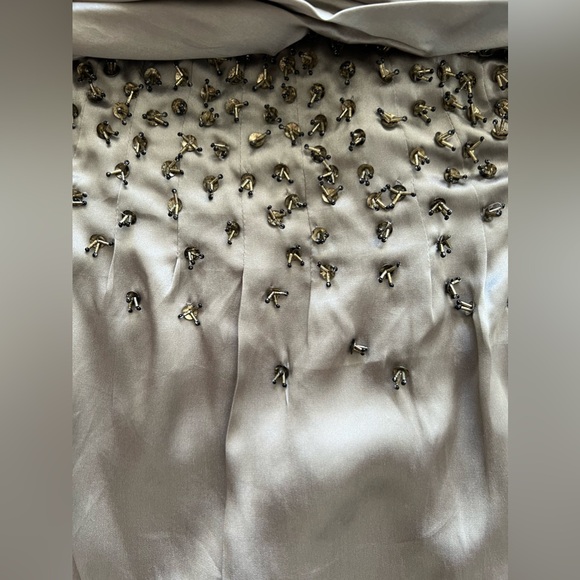 Day Birger Et Mikkelsen gray hand embelished silk blouse- Beautiful! - Picture 11 of 15